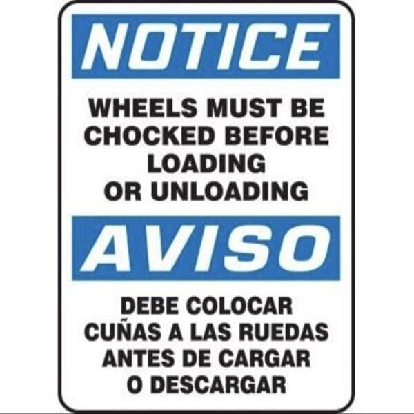 Accuform BILINGUAL OSHA NOTICE SAFETY SIGN SBMVHR843VP SBMVHR843VP - main